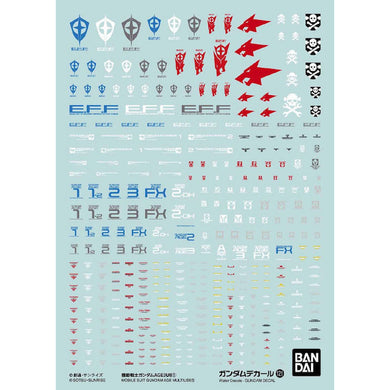 Bandai - Decal 121 - Mobile Suit Gundam AGE General Purpose 1