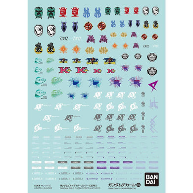 Bandai - Decal 124 - Gundam Build Divers Series Multiuse 1