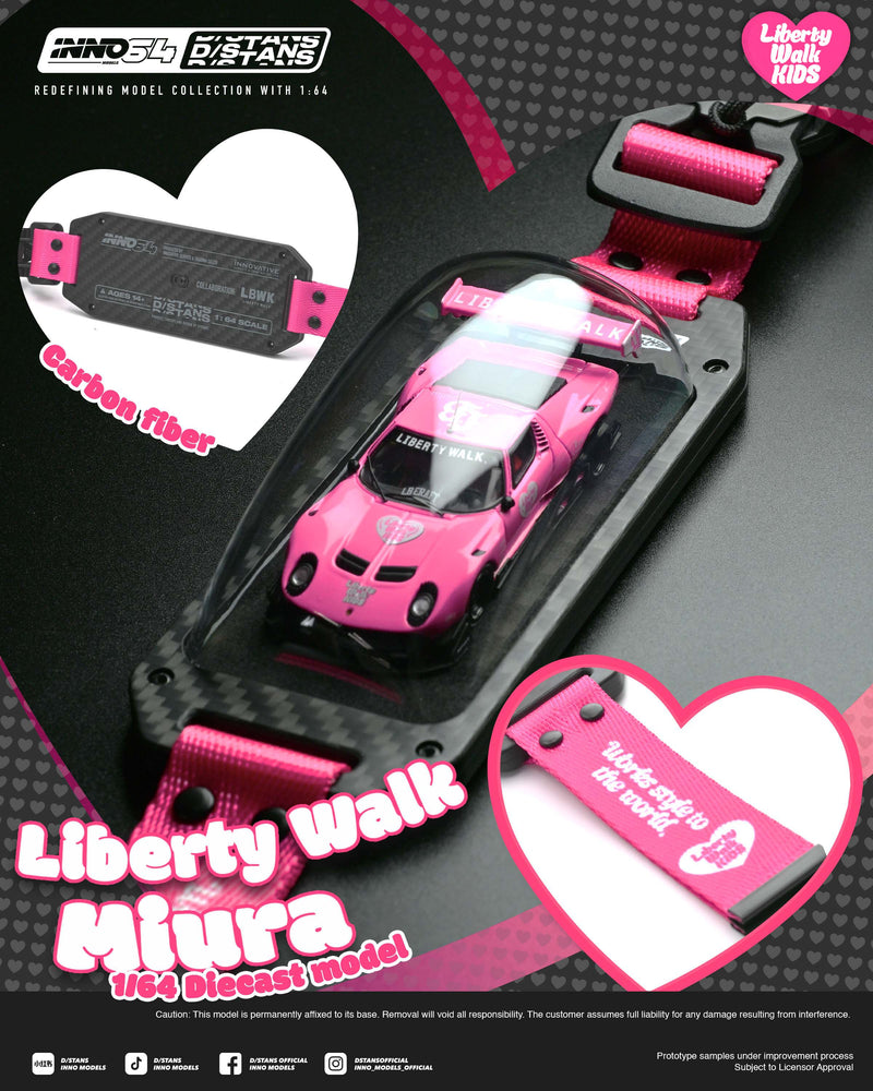 Load image into Gallery viewer, INNO64 - LB-Silhouette WORKS Miura GT 1/64 Scale Diecast Model Cars (IN64-DSTANS-LB-MIURA-01)
