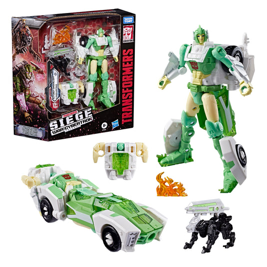 Transformers War for Cybertron - Siege Deluxe Class Autobot Greenlight