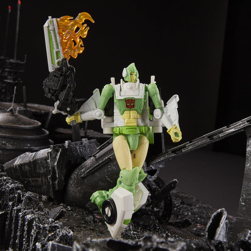 Load image into Gallery viewer, Transformers War for Cybertron - Siege Deluxe Class Autobot Greenlight
