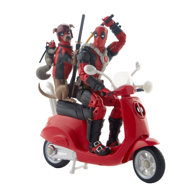 Load image into Gallery viewer, Marvel Legends - Marvel Comics 80th Anniversary - Deadpool With Scooter
