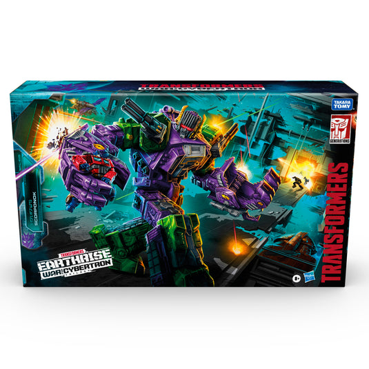 Transformers - War for Cybertron Earthrise - Titan Class Scorponok (Reissue)