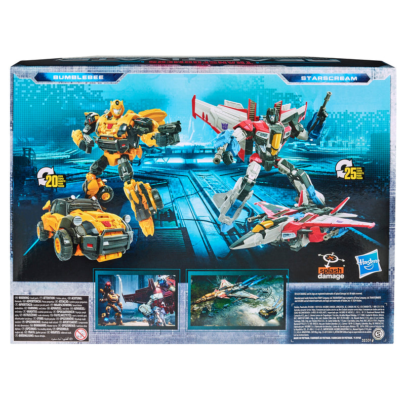 Load image into Gallery viewer, Transformers: Reactivate - Bumblebee VS Starscream 2 Pack
