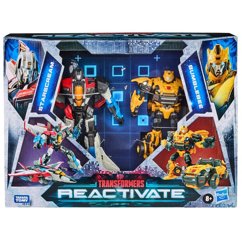 Load image into Gallery viewer, Transformers: Reactivate - Bumblebee VS Starscream 2 Pack
