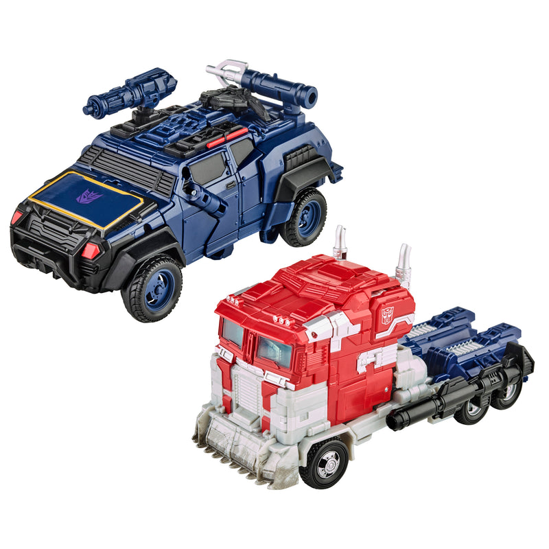 Load image into Gallery viewer, Transformers: Reactivate - Optimus Prime VS Soundwave 2 Pack
