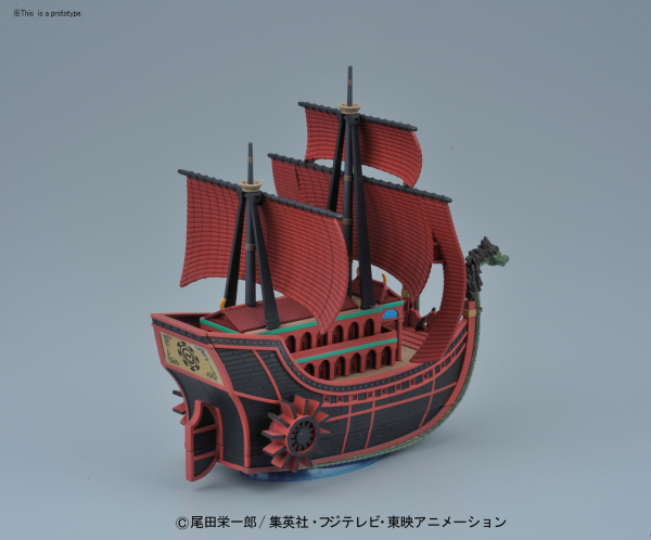 Load image into Gallery viewer, Bandai - One Piece - Grand Ship Collection: Nine Snake Pirate Ship Model Kit
