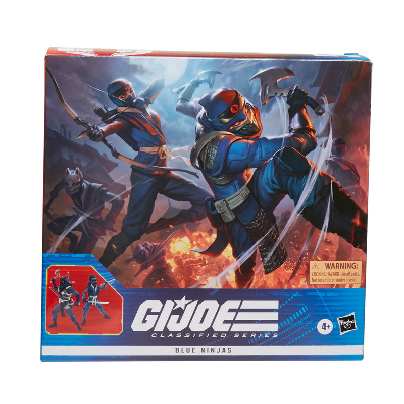 Load image into Gallery viewer, G.I. Joe Classified Series - Blue Ninjas 2-Pack (Exclusive)

