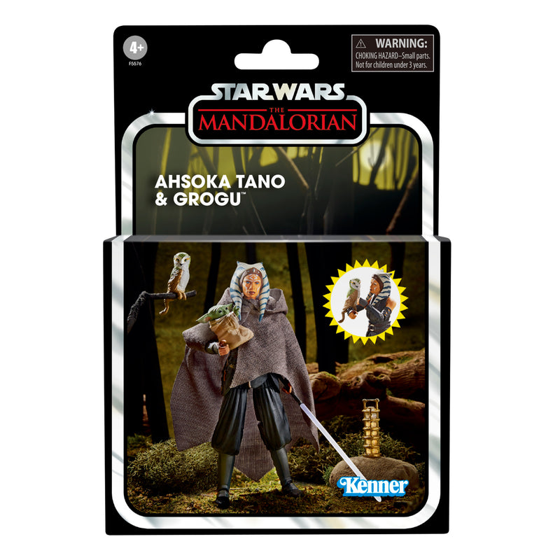 Load image into Gallery viewer, Hasbro - Star Wars The Vintage Collection - Ahsoka Tano &amp; Grogu Deluxe 3 3/4-Inch Action Figure
