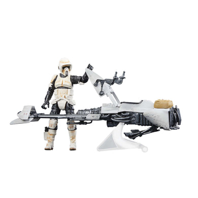 Hasbro - Star Wars The Vintage Collection - Speeder Bike Scout Trooper and Grogu 3 3/4-Inch Action Figure