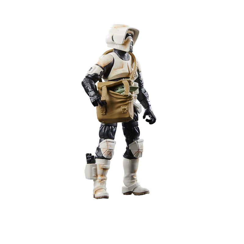 Load image into Gallery viewer, Hasbro - Star Wars The Vintage Collection - Speeder Bike Scout Trooper and Grogu 3 3/4-Inch Action Figure
