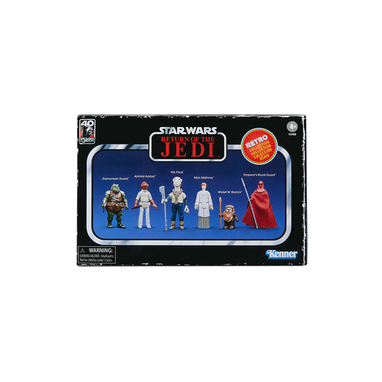 Hasbro - Star Wars: The Retro Collection - Star Wars Return of the Jedi 3 3/4-Inch Action Figure Multipack
