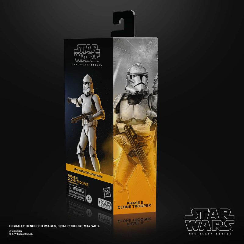 Load image into Gallery viewer, Star Wars The Black Series - Phase II Clone Trooper (The Clone Wars)
