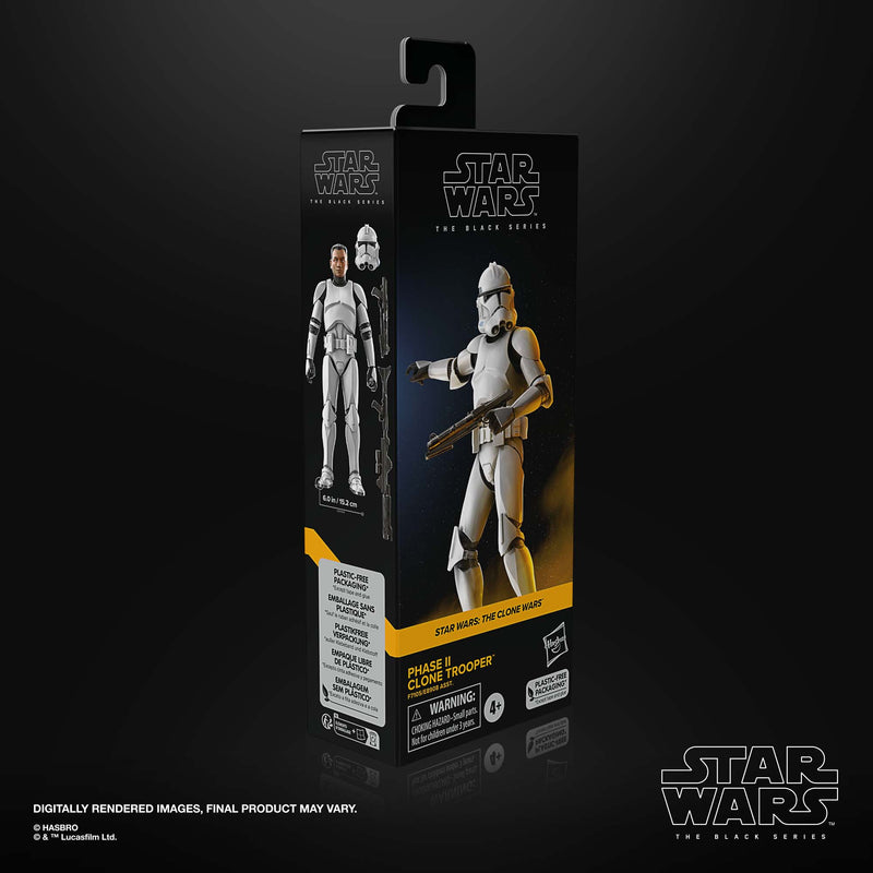 Load image into Gallery viewer, Star Wars The Black Series - Phase II Clone Trooper (The Clone Wars)
