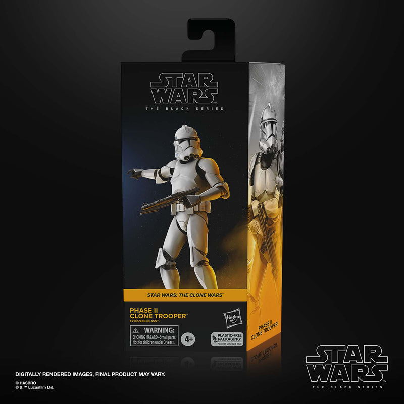 Load image into Gallery viewer, Star Wars The Black Series - Phase II Clone Trooper (The Clone Wars)
