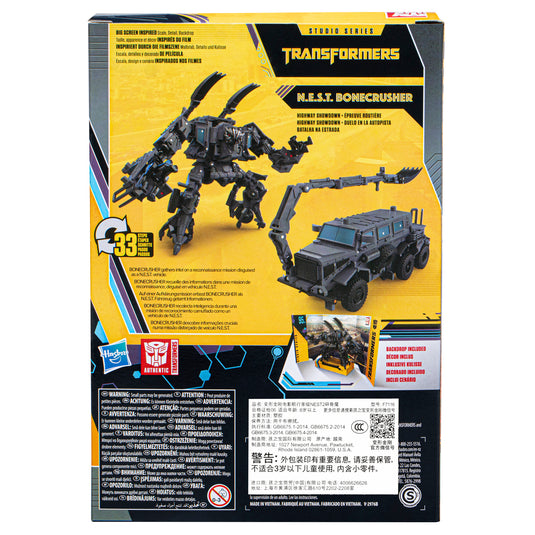 Transformers Generations Studio Series: Buzzworthy Bumblebee - Voyager N.E.S.T. Bonecrusher 95