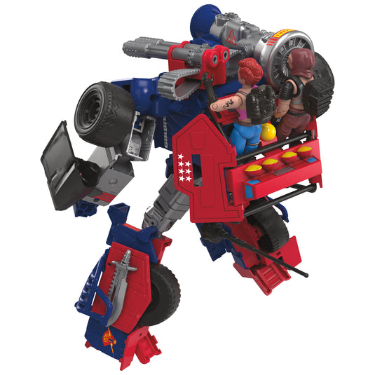 Transformers Collaborative - G.I. Joe Mash-Up - Soundwave Dreadnok Thunder Machine, Zartan & Zarana