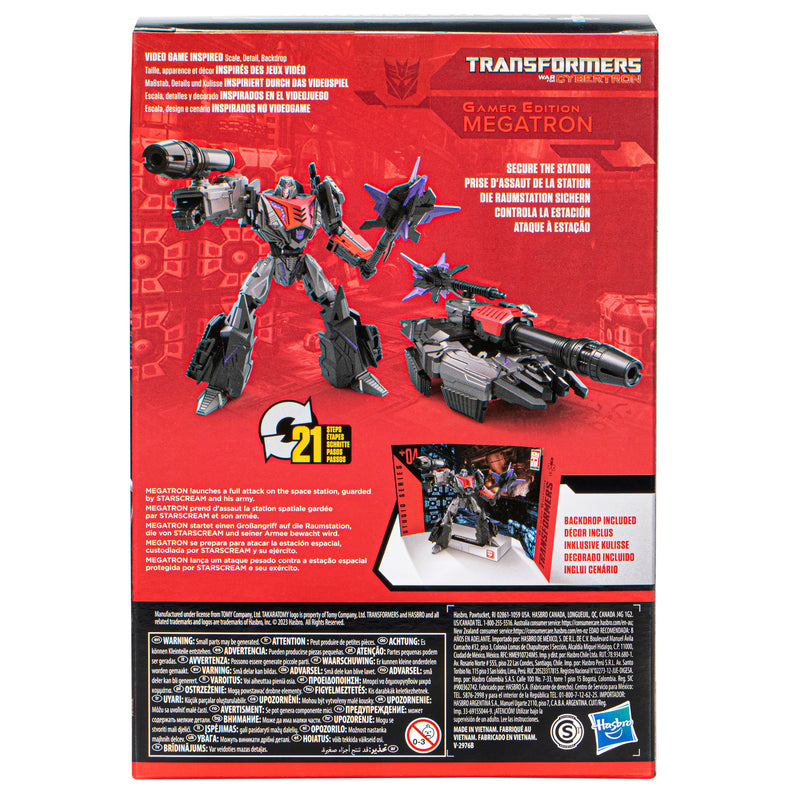 Load image into Gallery viewer, Transformers Generations Studio Series - Gamer Edition Voyager Megatron 04
