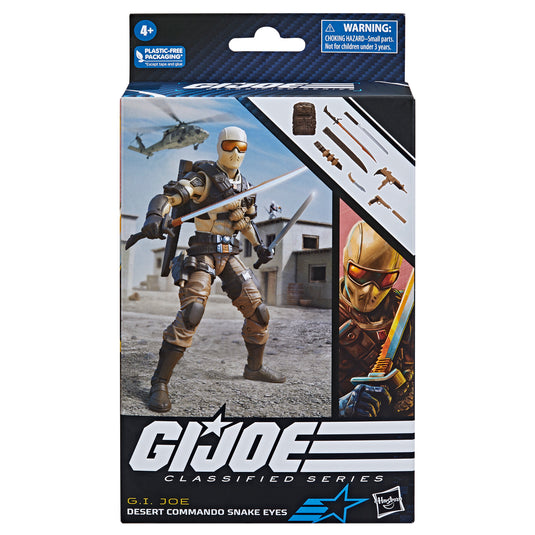 G.I. Joe Classified Series - Desert Commando Snake Eyes