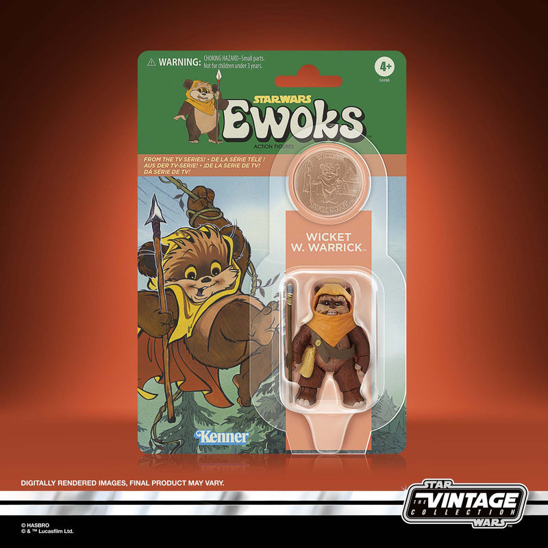 Load image into Gallery viewer, Hasbro - Star Wars The Vintage Collection - Wicket and Kneesaa 3 3/4-Inch Action Figures
