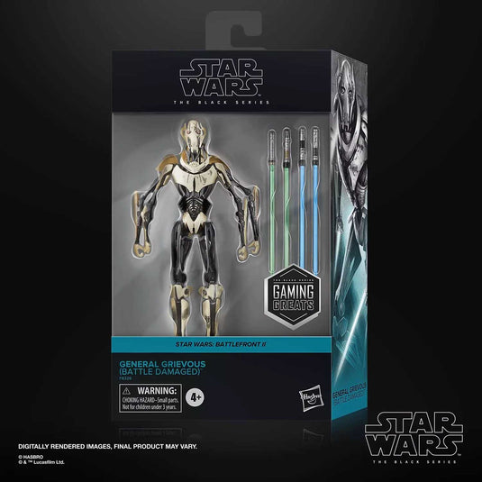 Star Wars The Black Series - General Grievous (Battle Damaged) (Battlefront II)