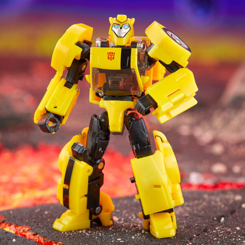 Load image into Gallery viewer, Transformers Generations - Legacy United - Deluxe Class Animated Universe Bumblebee
