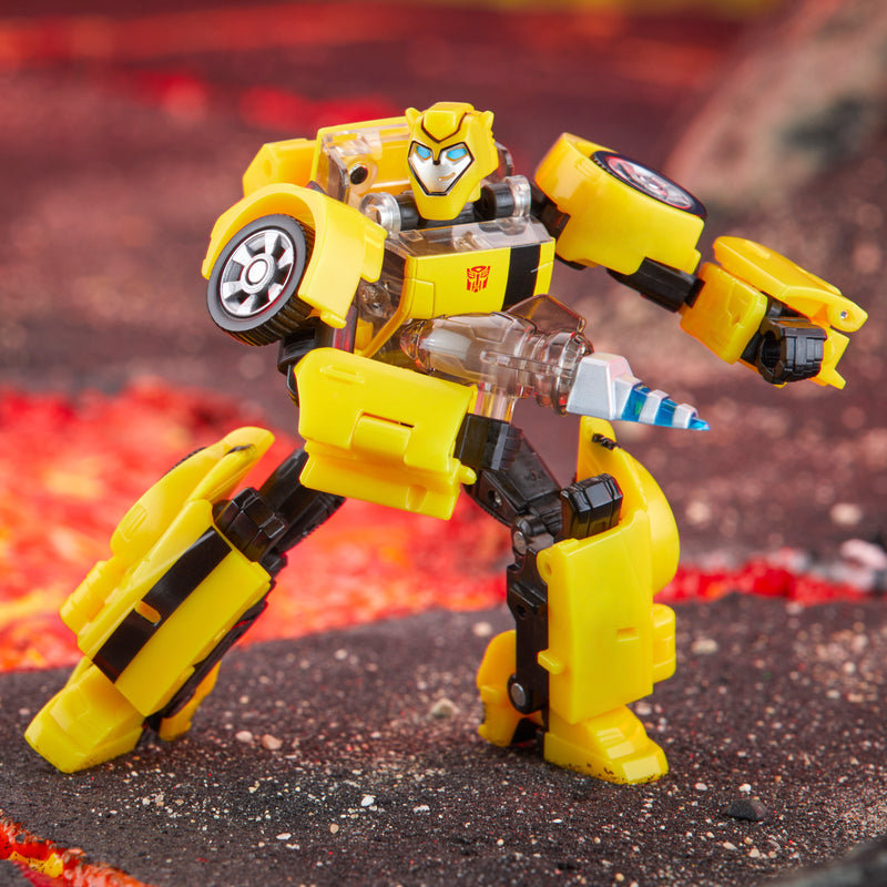 Load image into Gallery viewer, Transformers Generations - Legacy United - Deluxe Class Animated Universe Bumblebee
