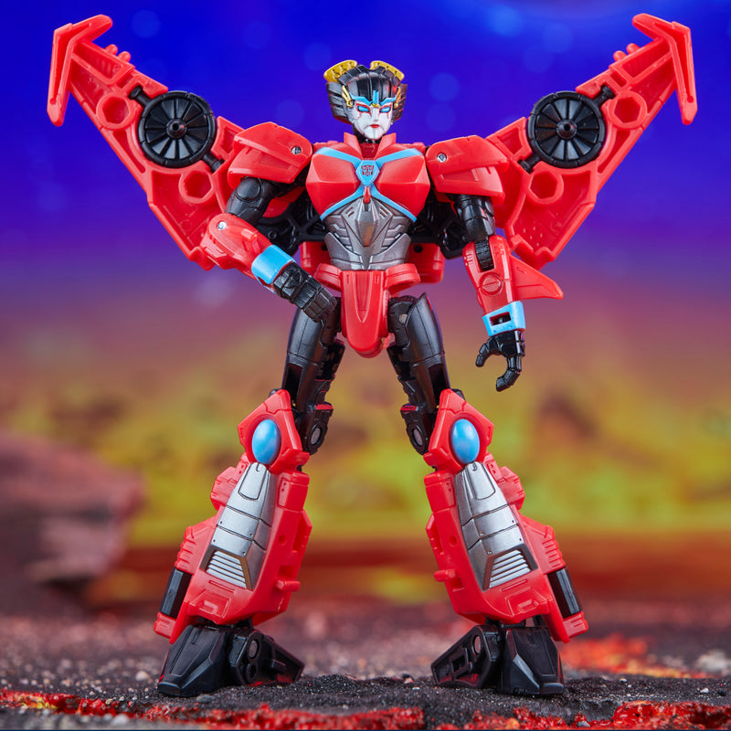 Load image into Gallery viewer, Transformers Generations - Legacy United - Deluxe Class Cyberverse Universe Windblade
