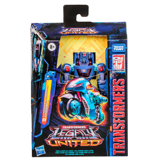Transformers Generations - Legacy United - Deluxe Class Cyberverse Universe Chromia