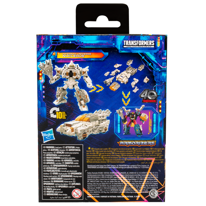 Load image into Gallery viewer, Transformers Generations - Legacy United - Deluxe Class Infernac Universe Nucleous
