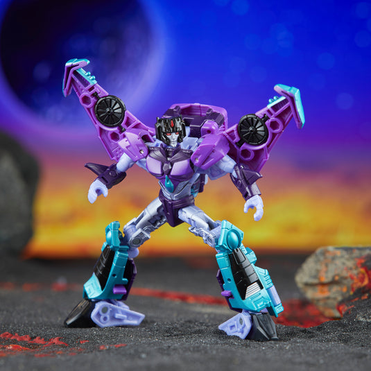 Transformers Generations - Legacy United - Deluxe Cyberverse Universe Slipstream