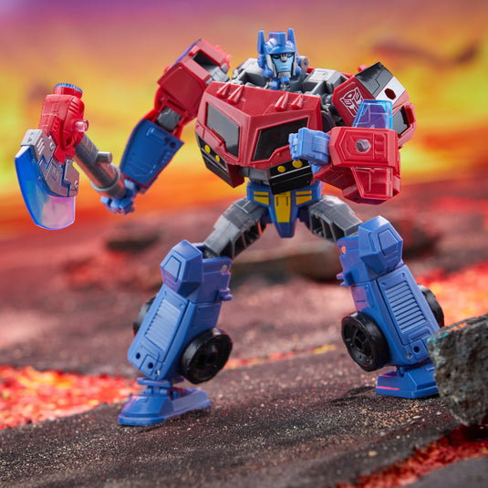 Transformers siege voyager class hot sale optimus prime
