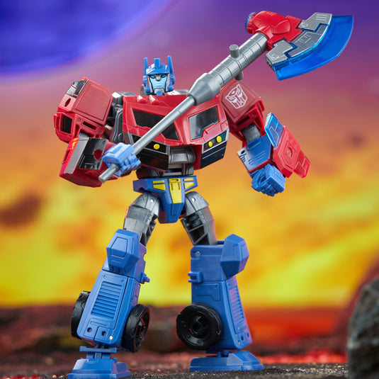 Transformers siege voyager class on sale optimus prime