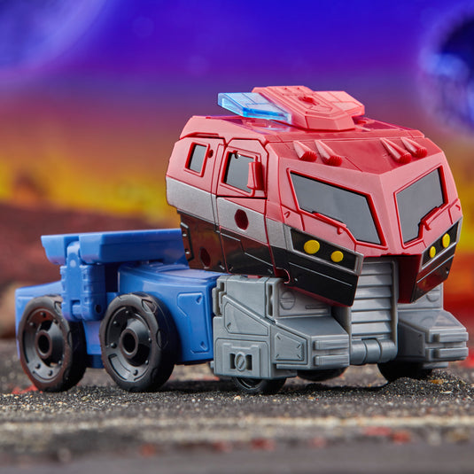 Transformers animated optimus prime toys hotsell