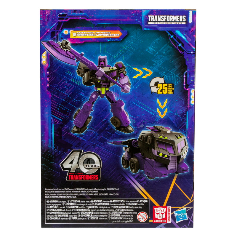 Load image into Gallery viewer, Transformers Generations - Legacy United - Voyager Animated Universe Decepticon Motormaster
