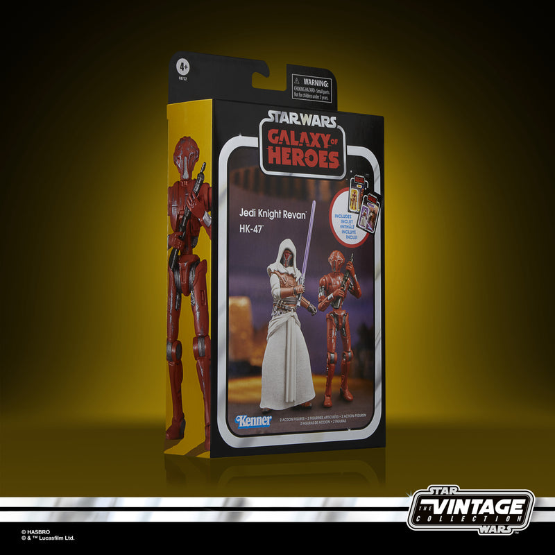 Load image into Gallery viewer, Star Wars - The Vintage Collection - HK-47 &amp; Jedi Knight Revan (Galaxy of Heroes)
