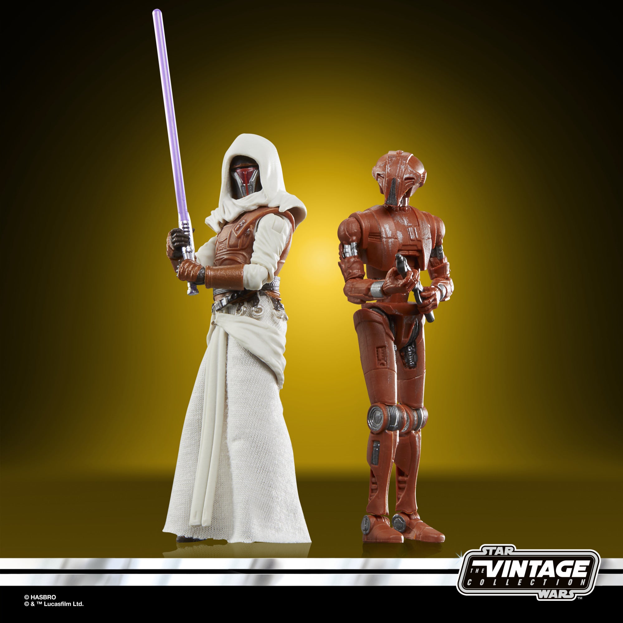 Star Wars - The Vintage Collection - HK-47 & Jedi Knight Revan (Galaxy ...