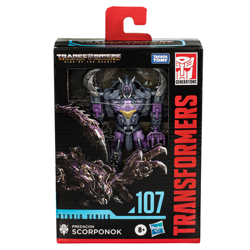 Load image into Gallery viewer, Transformers Generations Studio Series - Deluxe Predacon Scorponok 107
