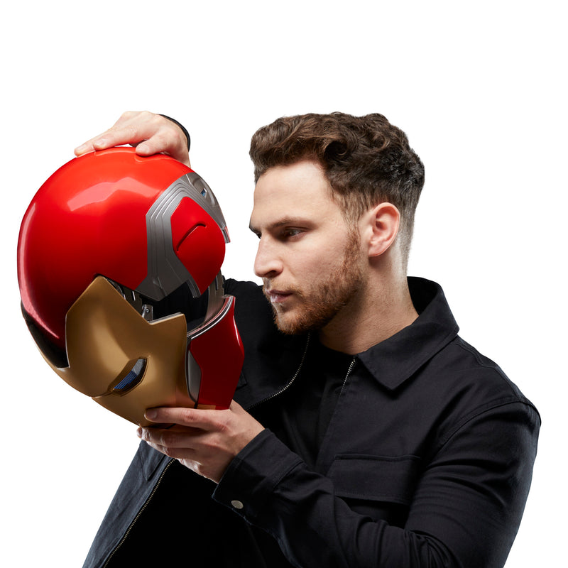 Load image into Gallery viewer, Marvel Legends - Avengers Endgame - Iron Man Mark LXXXV 1/1 Scale Wearable Electronic Helmet
