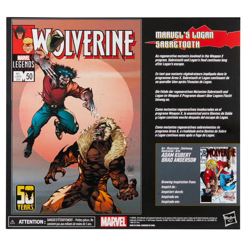 Load image into Gallery viewer, Marvel Legends - Marvel&#39;s Logan VS Sabretooth
