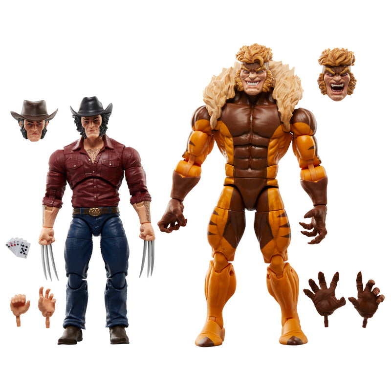 Load image into Gallery viewer, Marvel Legends - Marvel&#39;s Logan VS Sabretooth
