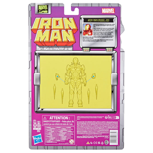 Marvel Legends Series - Retro Collection Iron Man (Model 20)