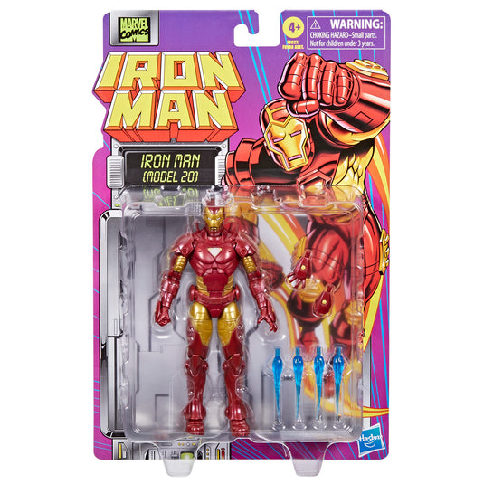 Marvel Legends Series - Retro Collection Iron Man (Model 20)