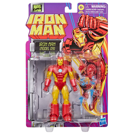 Marvel Legends Series - Retro Collection Iron Man (Model 09)