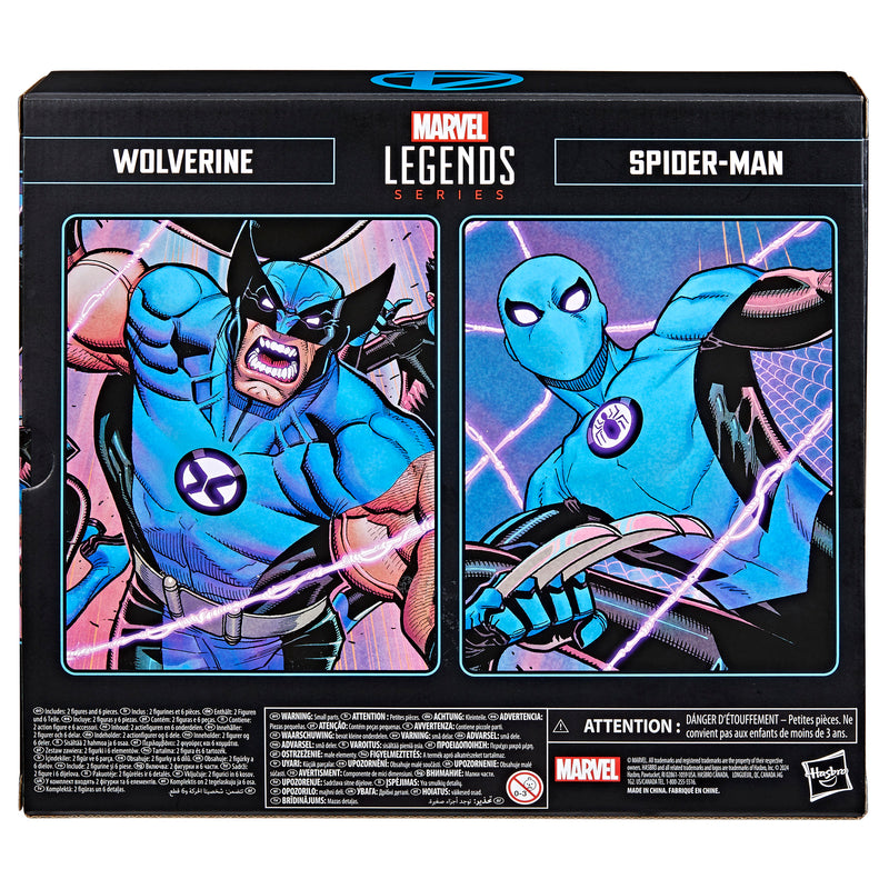 Load image into Gallery viewer, Marvel Legends - Wolverine and Spider-Man (Fantastic 4)
