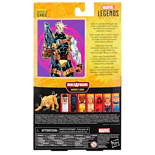 Marvel Legends - Marvel's Cable (Marvel's Zabu BAF)