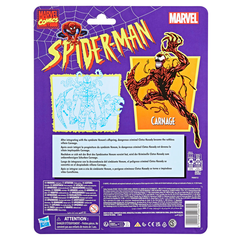 Load image into Gallery viewer, Marvel Legends - Spider-Man Retro Collection - Carnage
