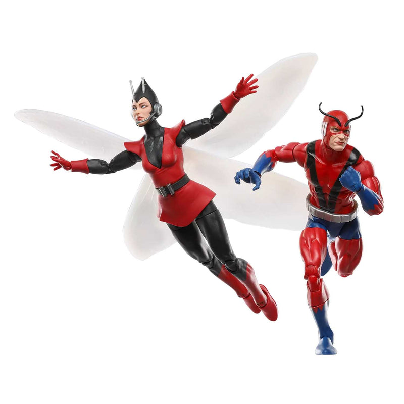 Load image into Gallery viewer, Marvel Legends - Hank Pym (Giant-Man) &amp; Janet Van Dyne (Wasp) Two-Pack
