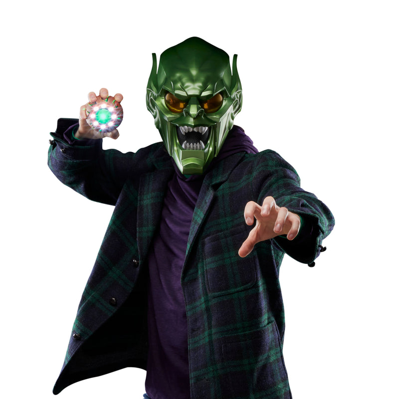 Load image into Gallery viewer, Marvel Legends - Spider-Man No Way Home - Green Goblin 1/1 Scale Electronic Pumpkin
