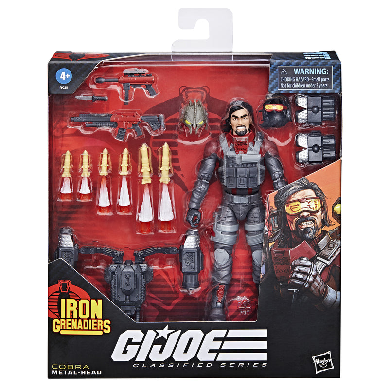 Load image into Gallery viewer, G.I. Joe Classified Series - Iron Grenadier Metal-Head
